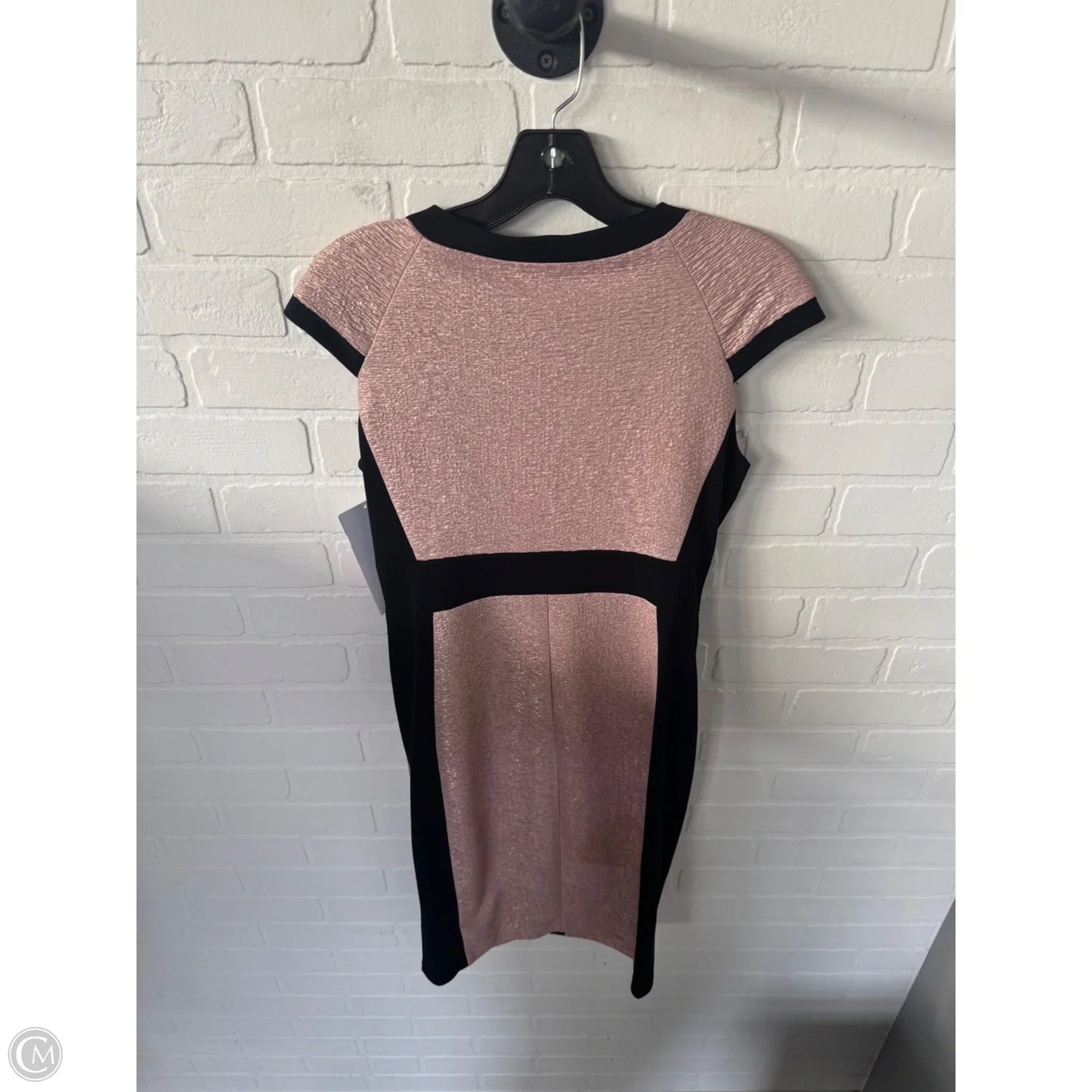 Dress Party Short By Cme In Black & Pink, Size: S