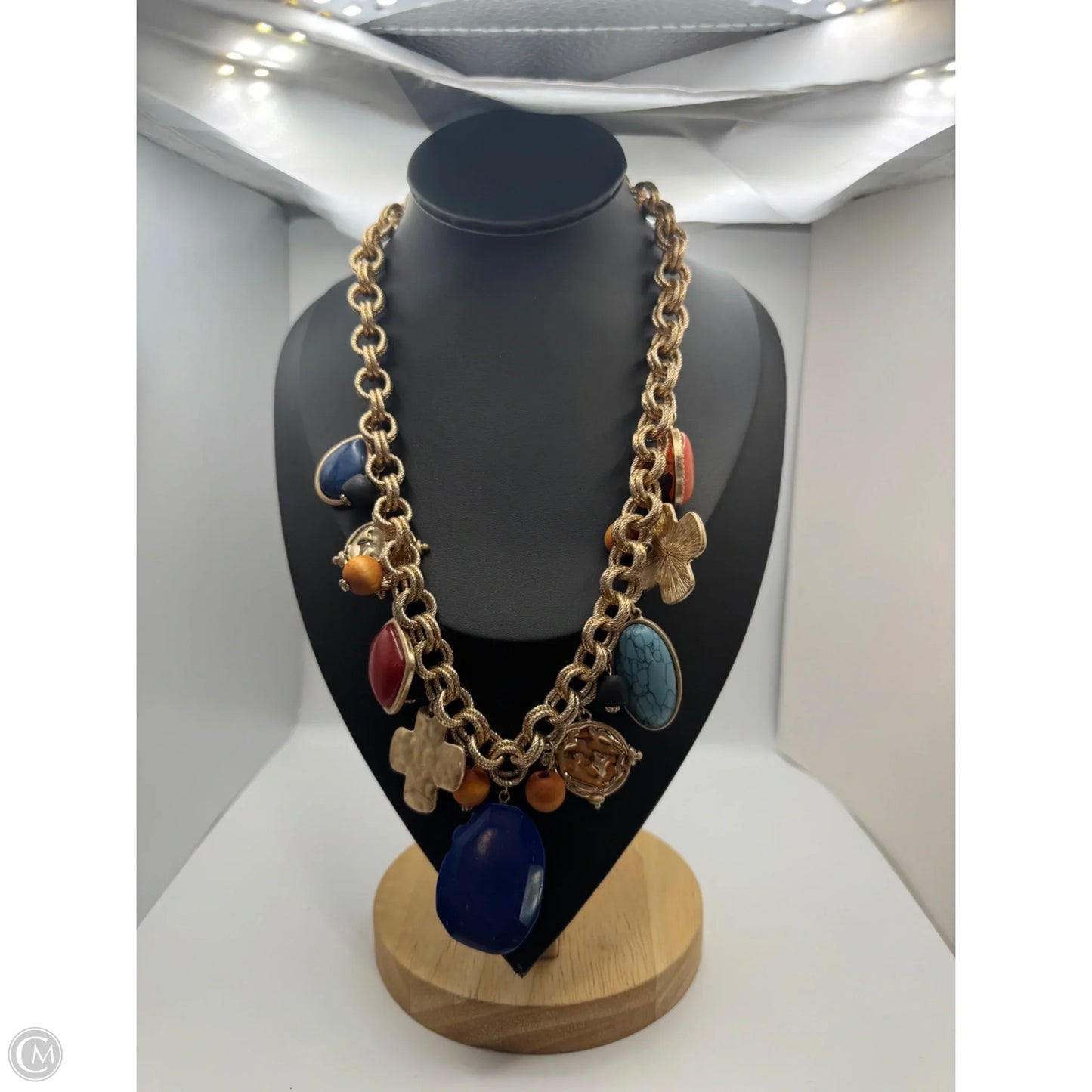 Necklace Statement By Cmb