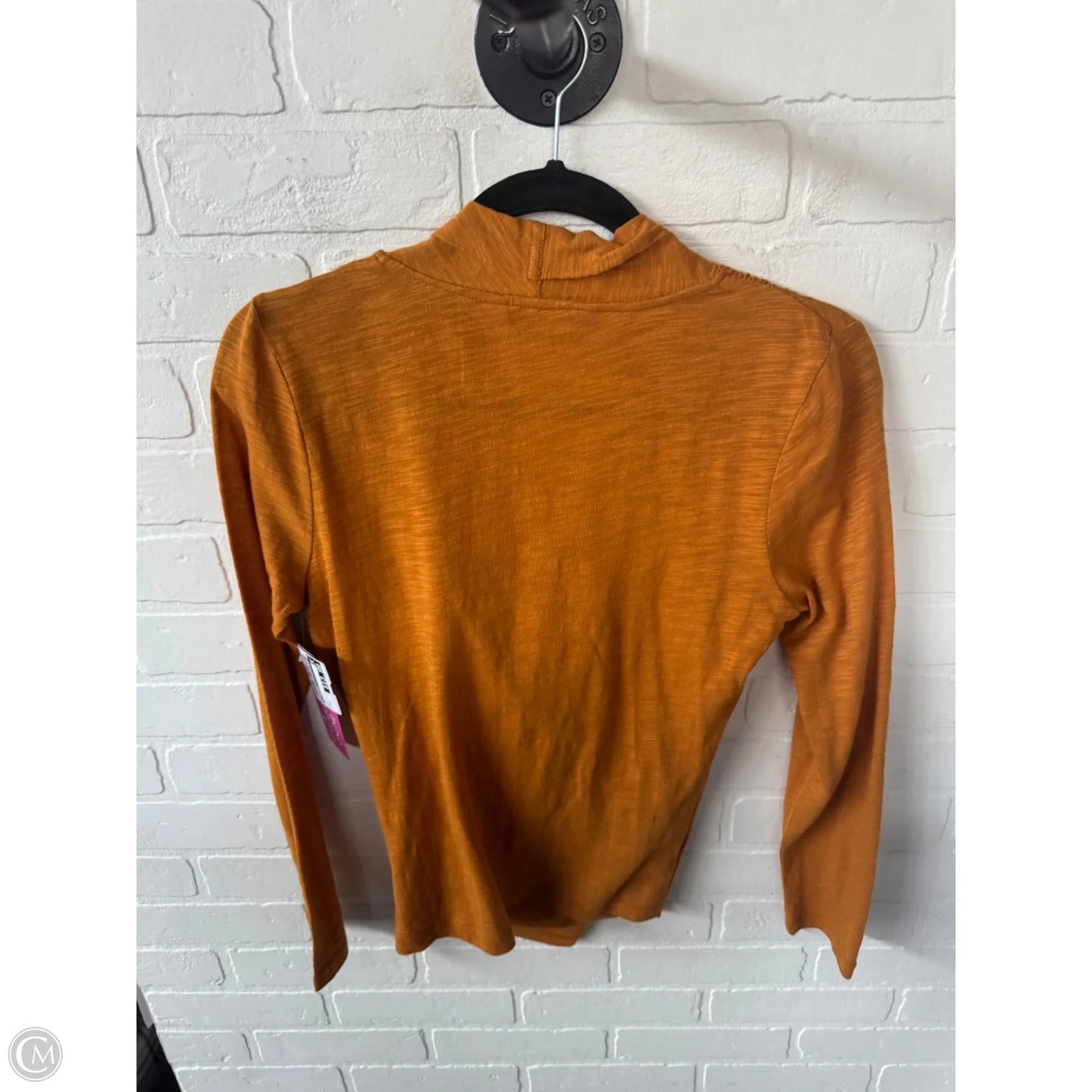 Top Long Sleeve By Liverpool In Gold, Size: S