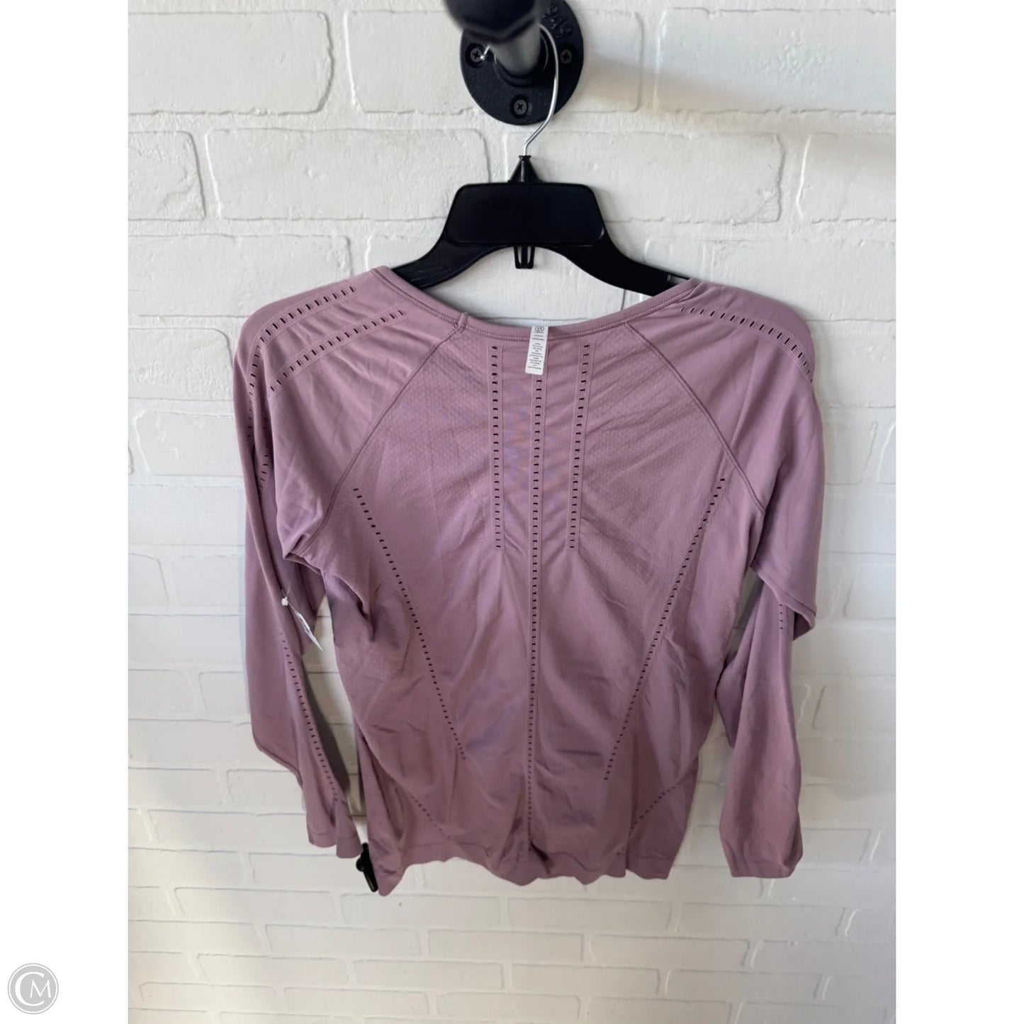 Athletic Top Long Sleeve Crewneck By Athleta In Pink, Size: M