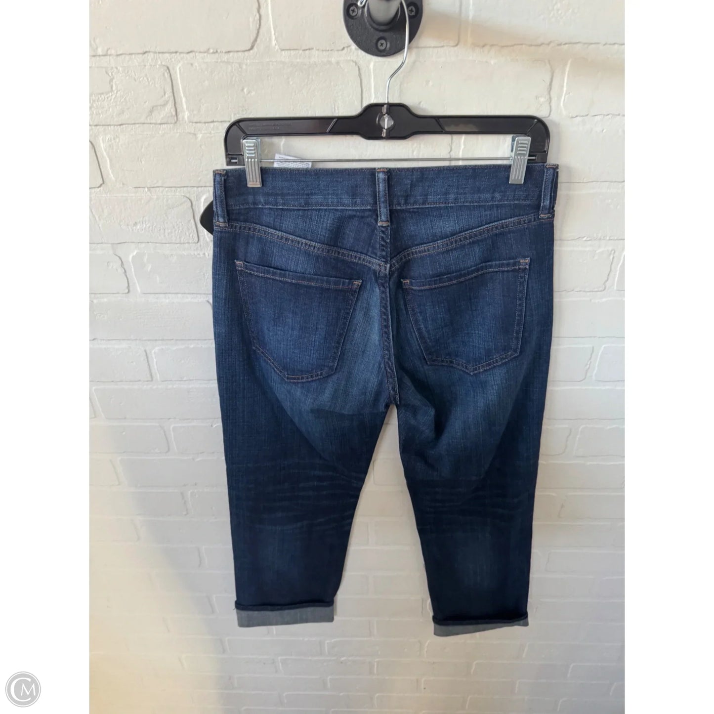 Jeans Boyfriend By Banana Republic In Blue Denim, Size: 2p