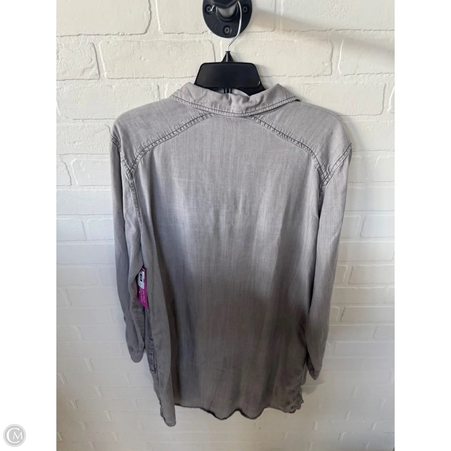 Dress Casual Midi By Philosophy In Grey, Size: Xl