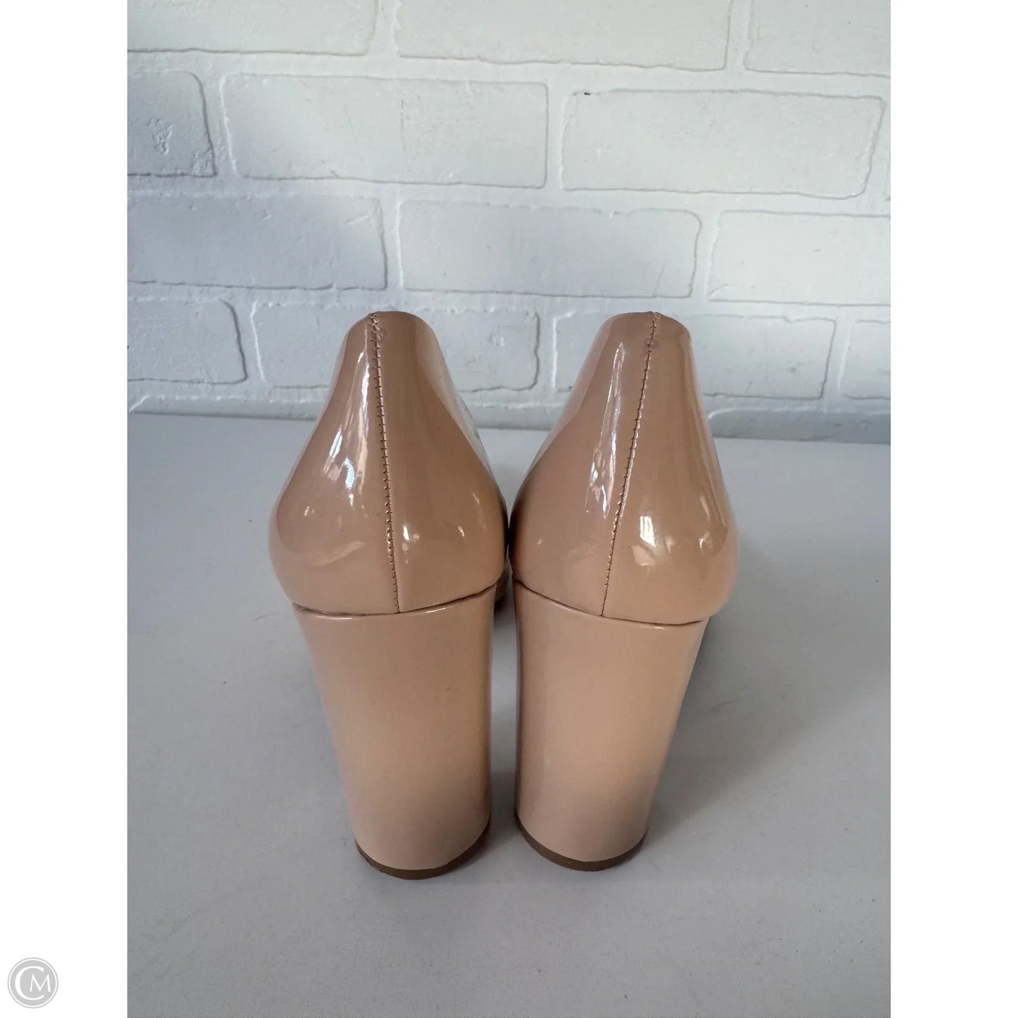 Shoes Heels Block By Nine West In Tan, Size: 9