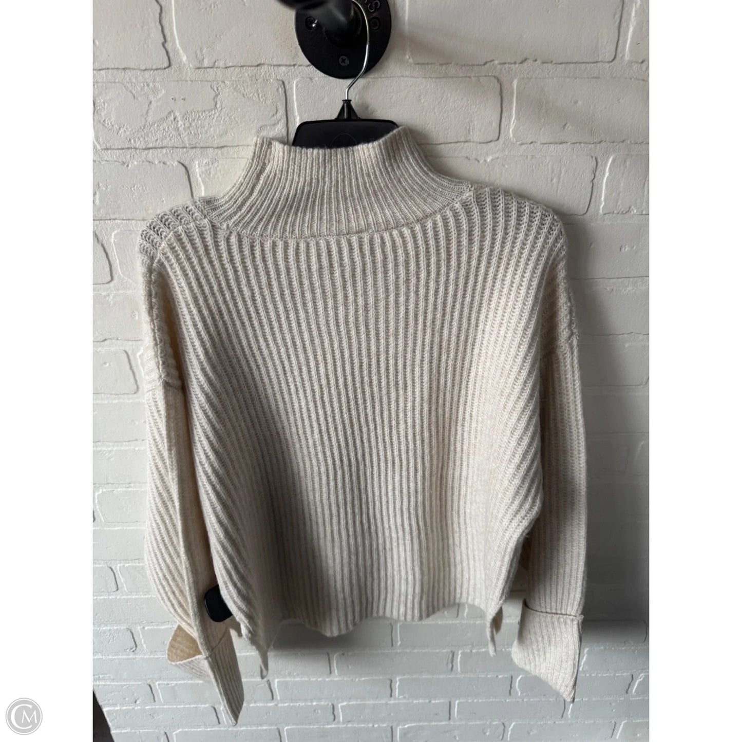 Sweater By Top Shop In Cream, Size: S