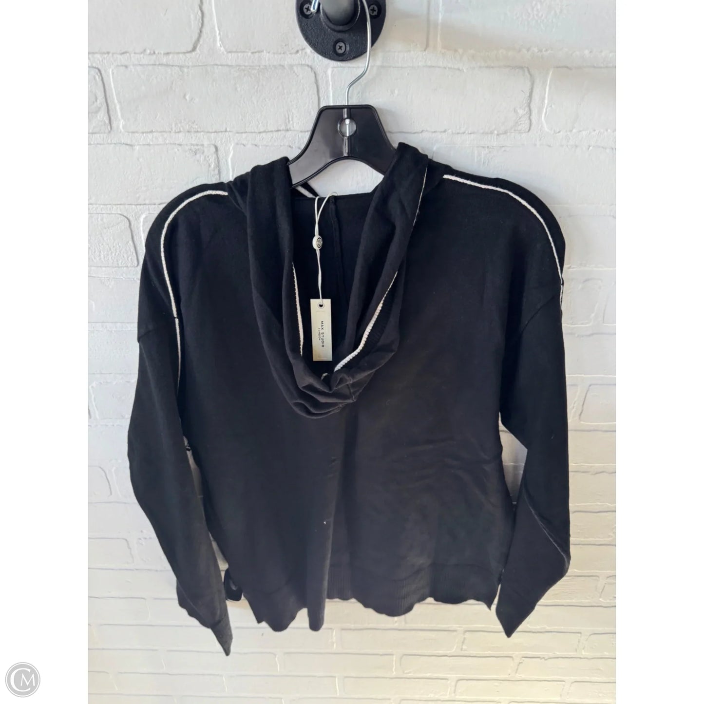 Sweater By Max Studio In Black & White, Size: S