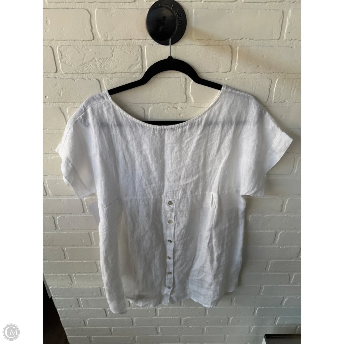 Tunic Short Sleeve By Terzo Millennio In White, Size: S