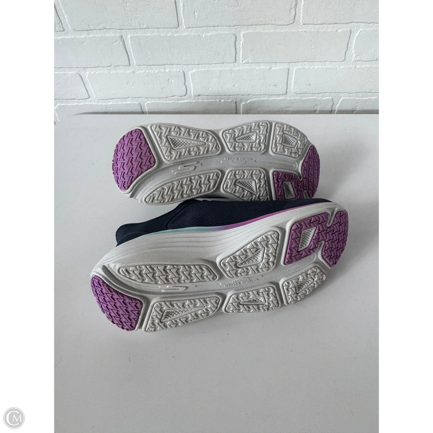 Shoes Athletic By Skechers In Blue & Pink, Size: 8.5