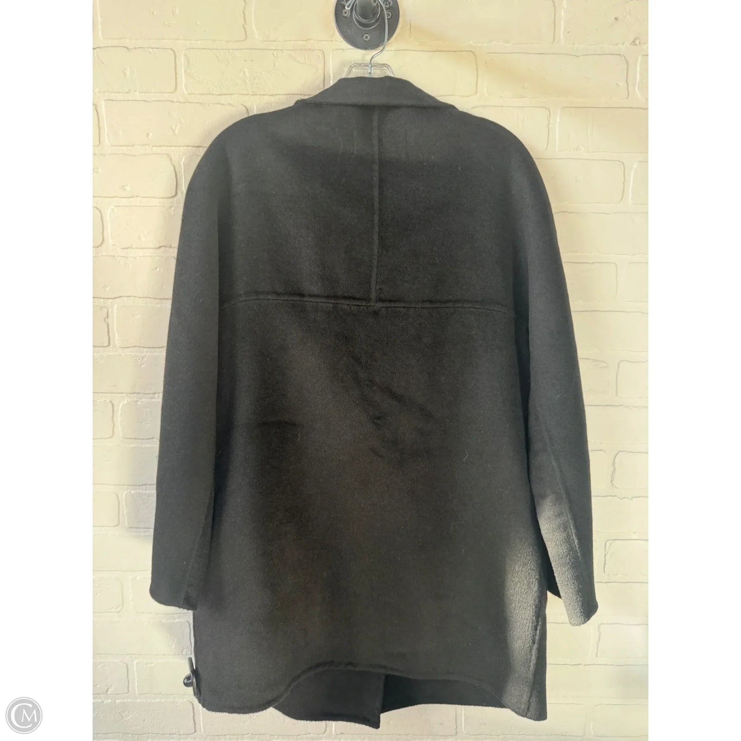 Coat Designer By Coach In Black, Size: S