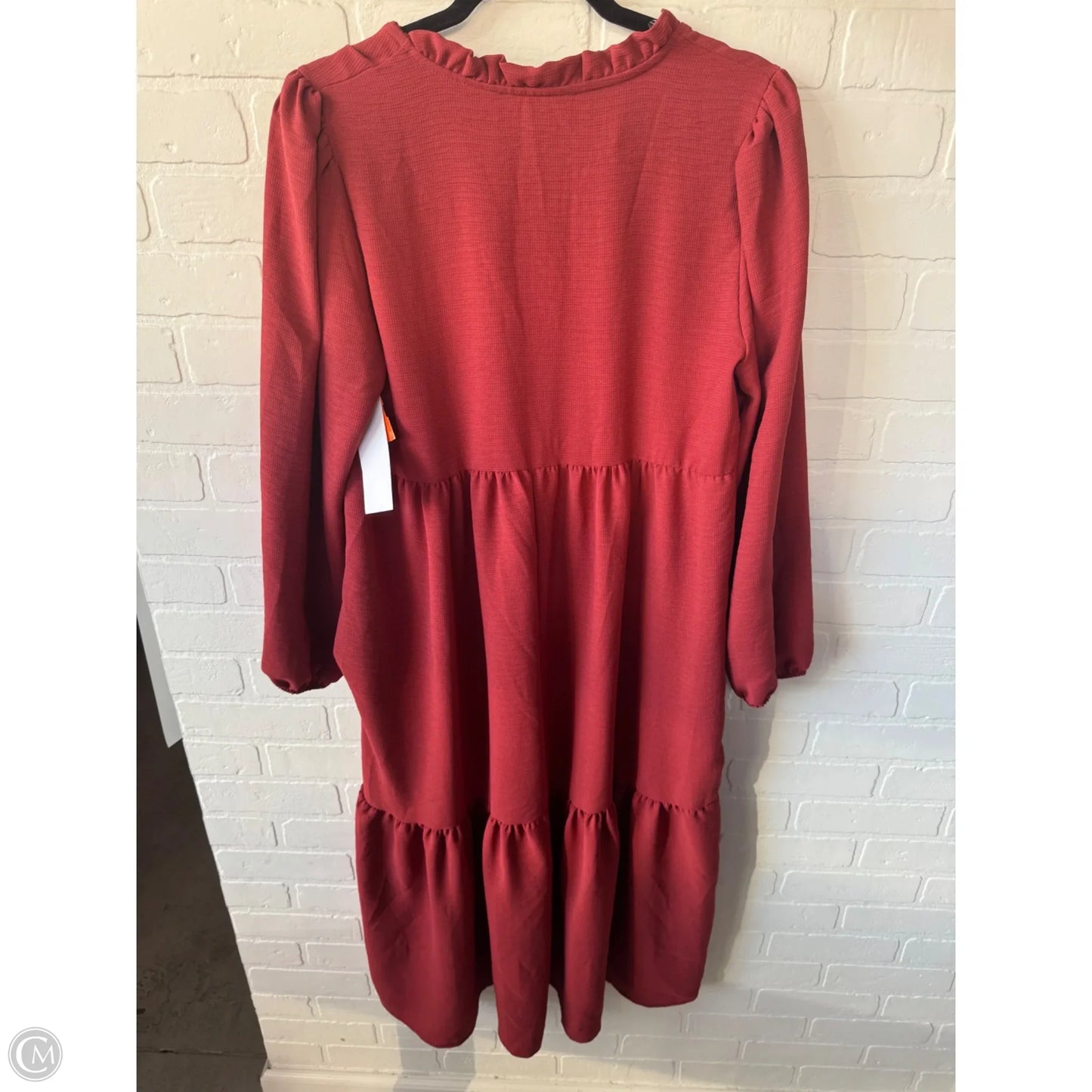 Dress Casual Midi By Haptics In Red, Size: M