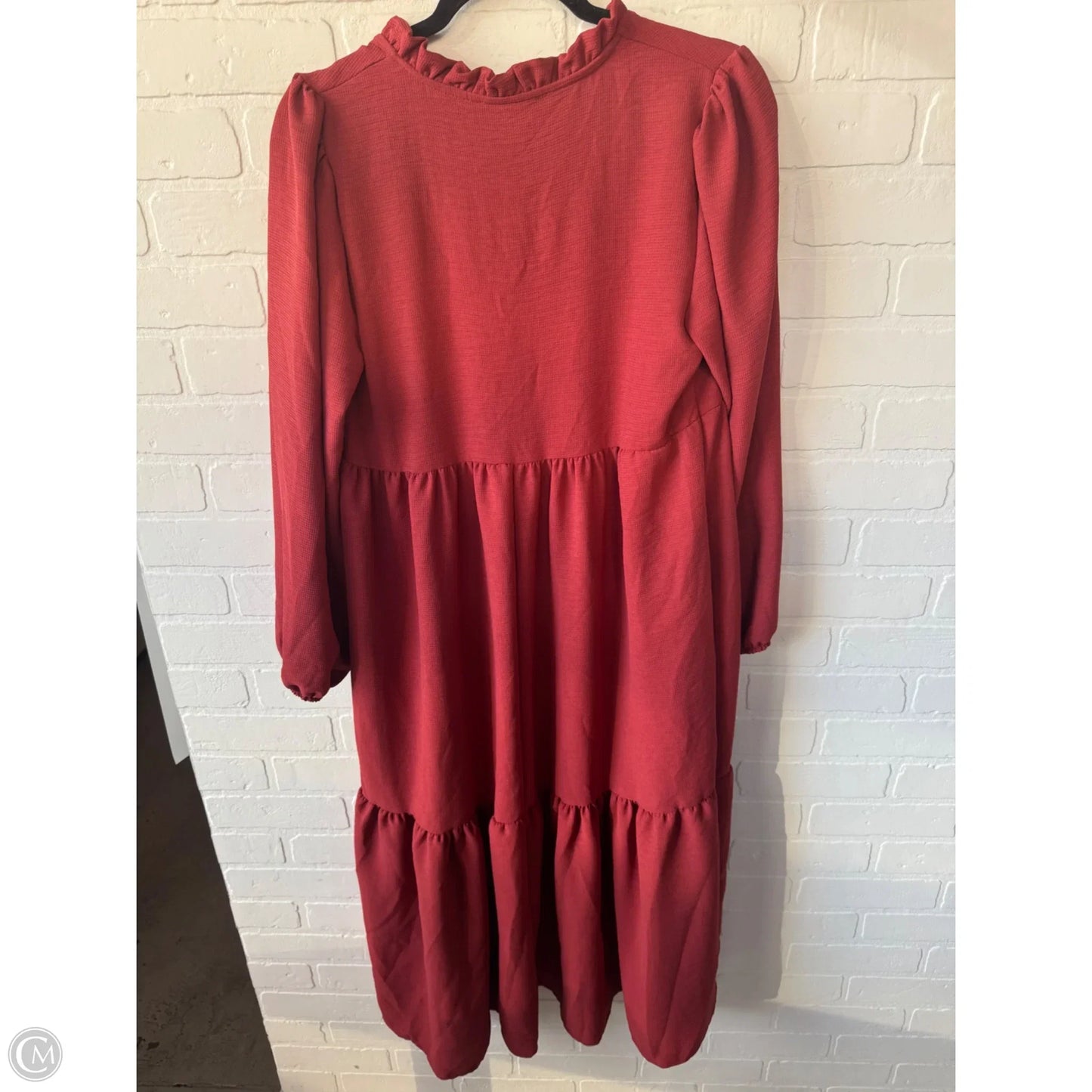 Dress Casual Midi By Haptics In Red, Size: S