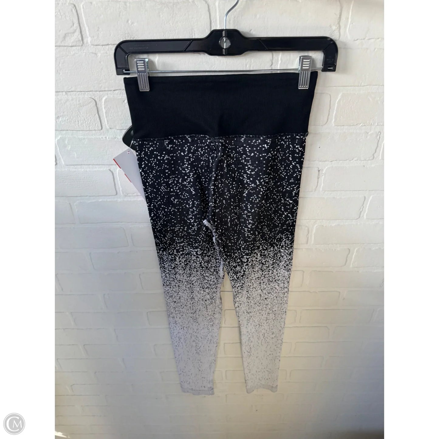 Athletic Leggings By Athleta In Black & White, Size: 0