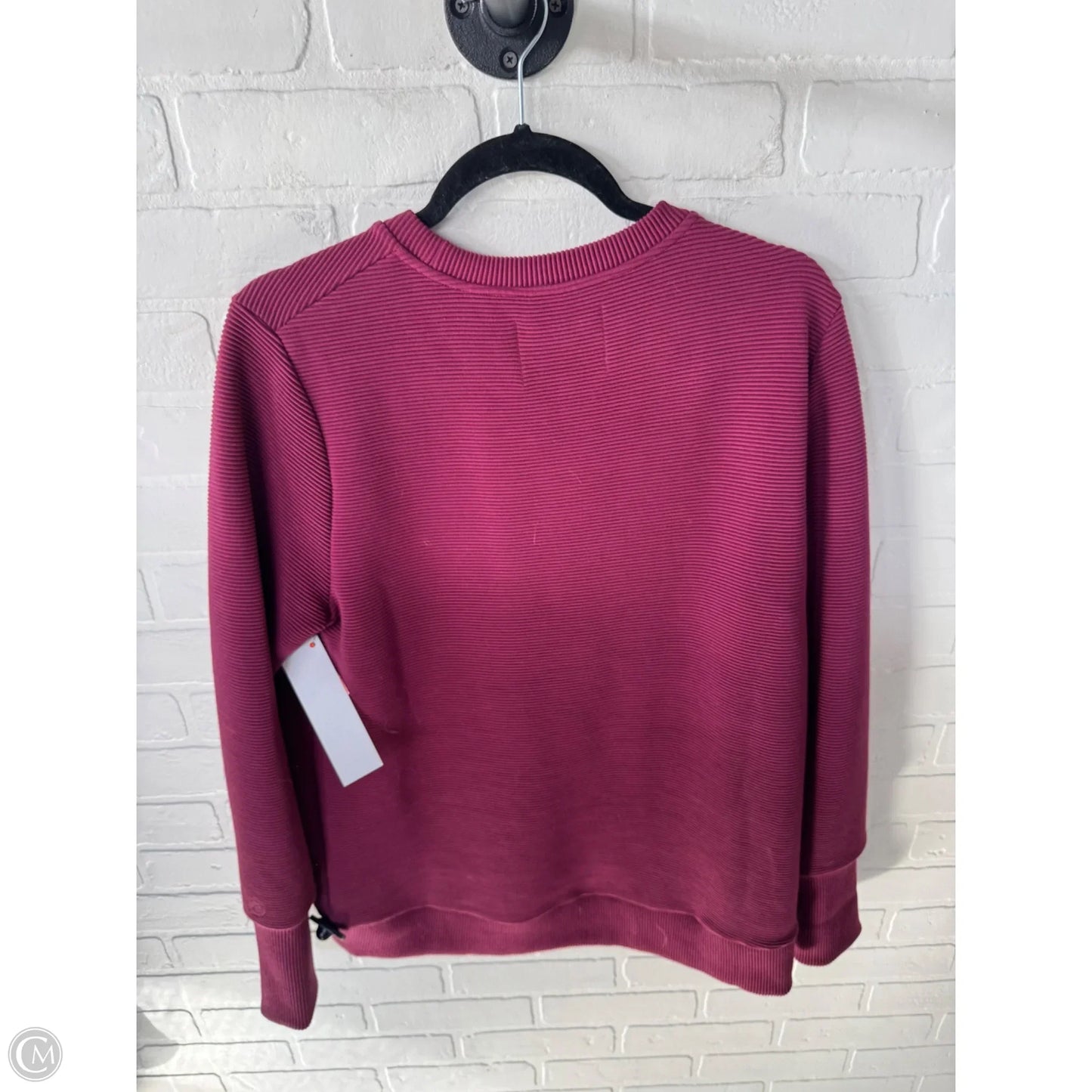 Sweatshirt Crewneck By Cmb In Red, Size: S