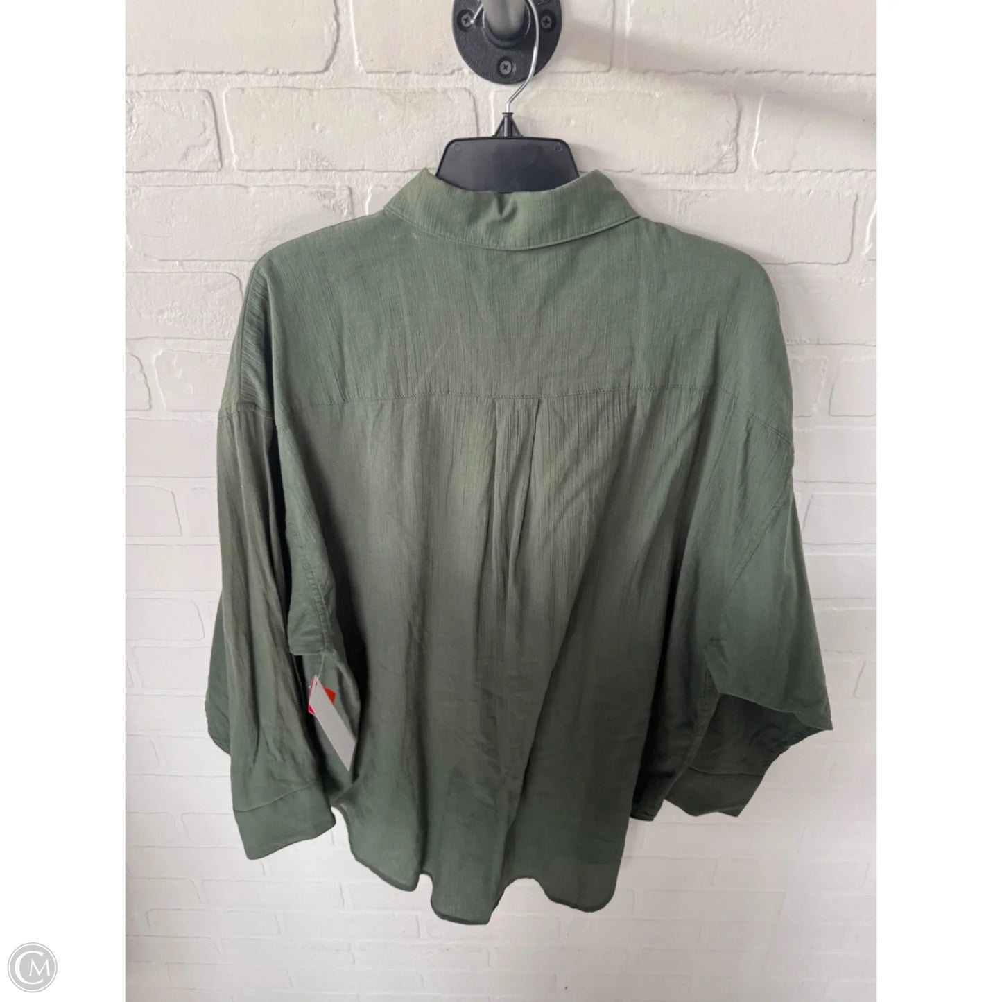 Tunic Long Sleeve By Z Supply In Green, Size: Xs