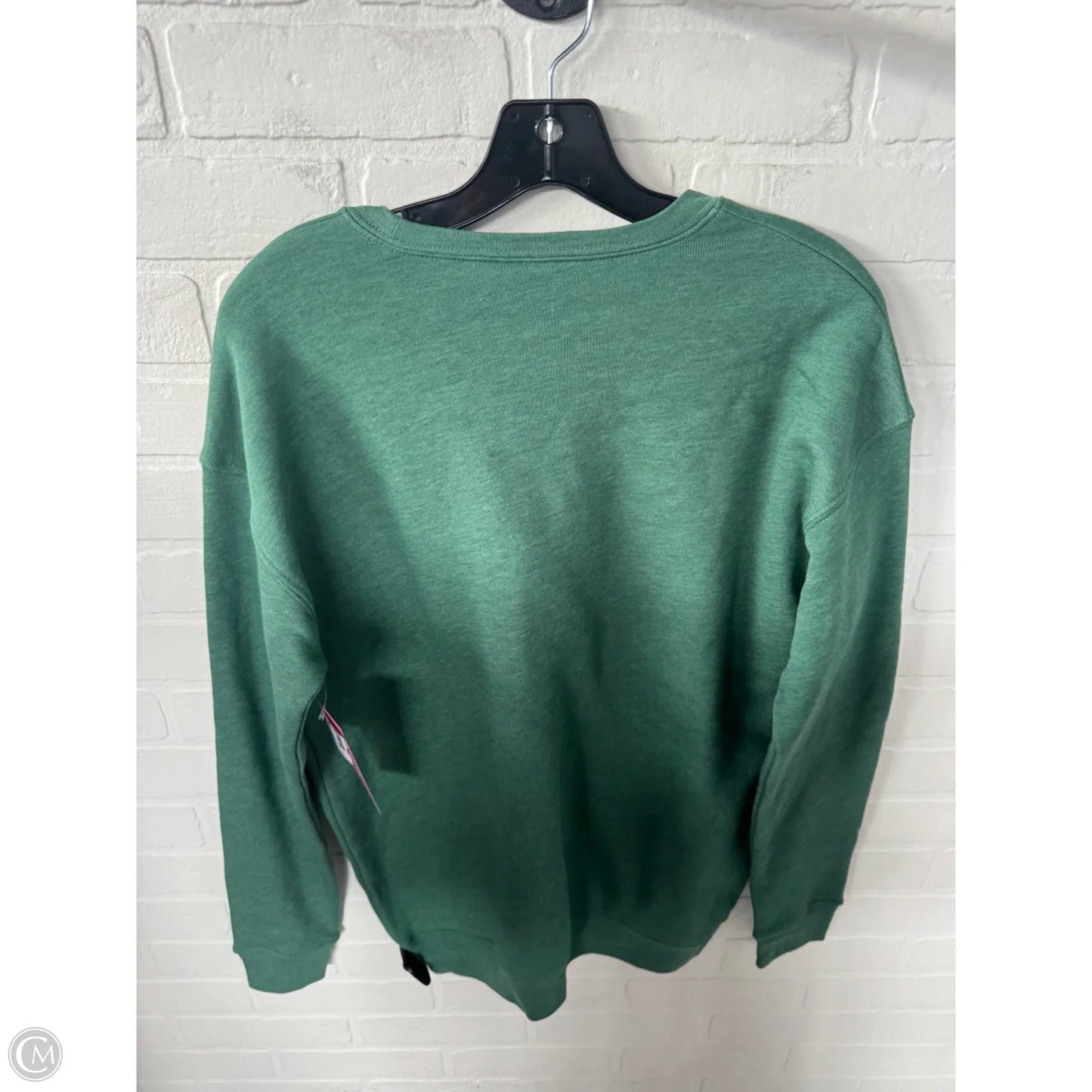 Sweatshirt Crewneck By Oat In Green, Size: M