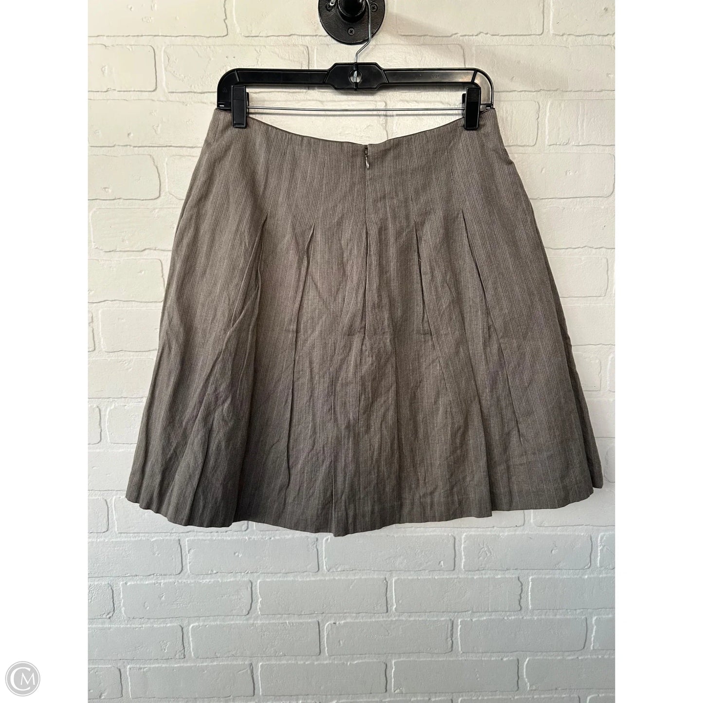 Skirt Mini & Short By Cabi In Brown & Grey, Size: 4