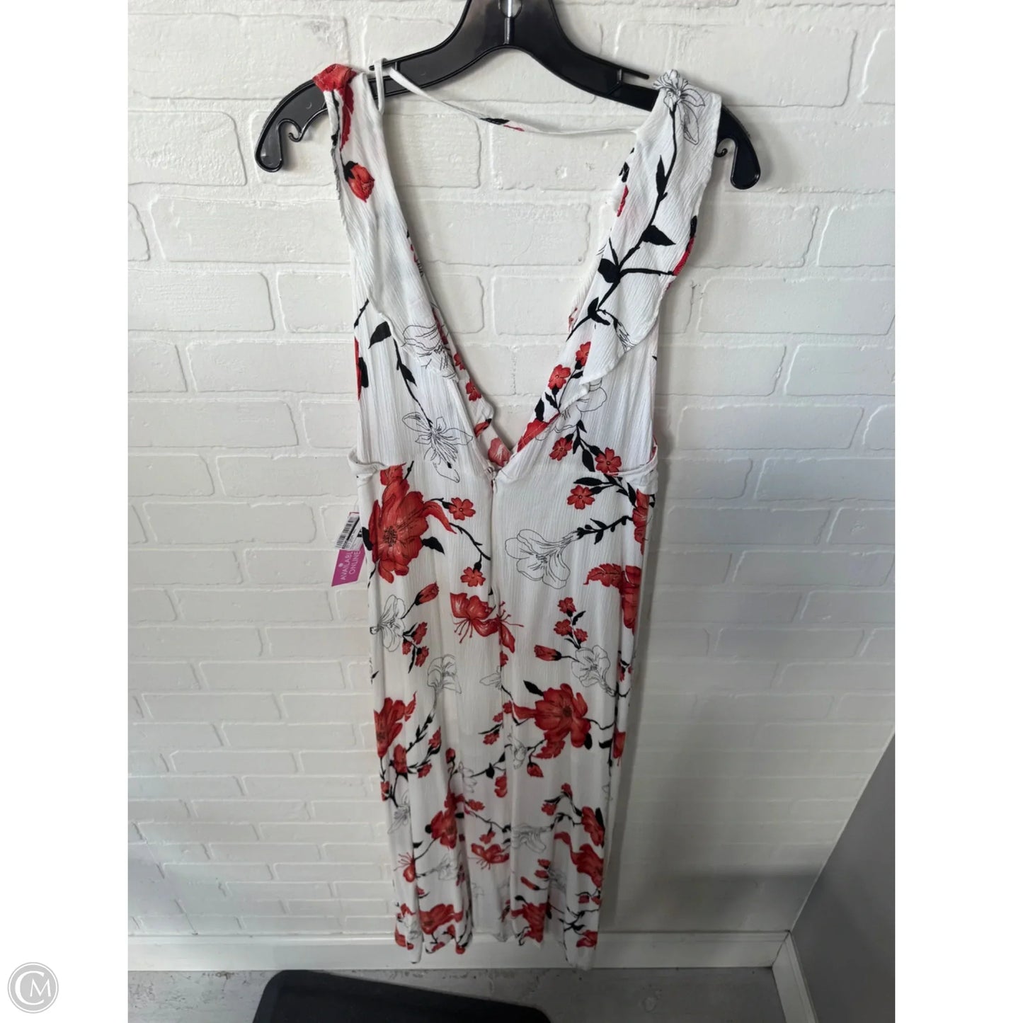 Dress Casual Maxi By Favlux In Red & White, Size: L