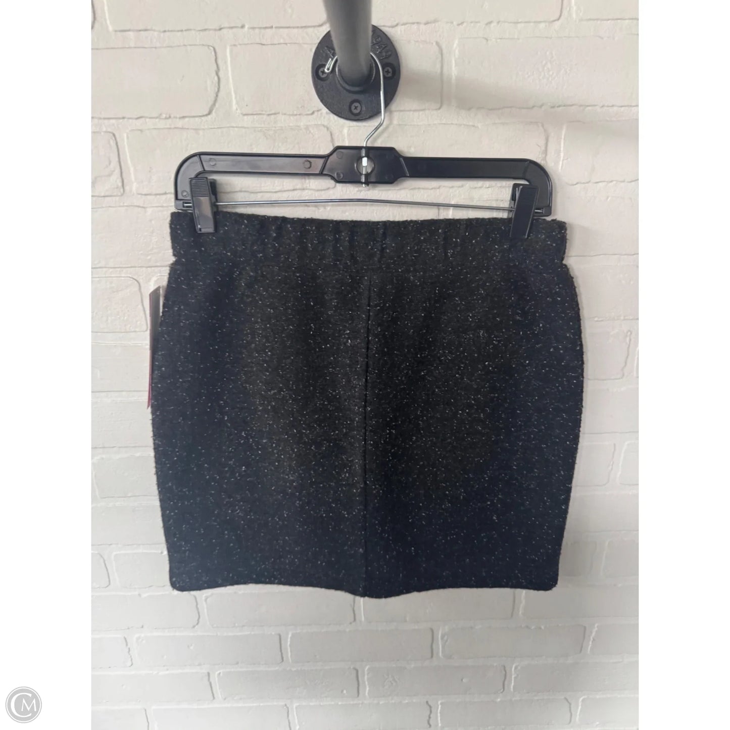 Skirt Mini & Short By Loft In Black & White, Size: 0p