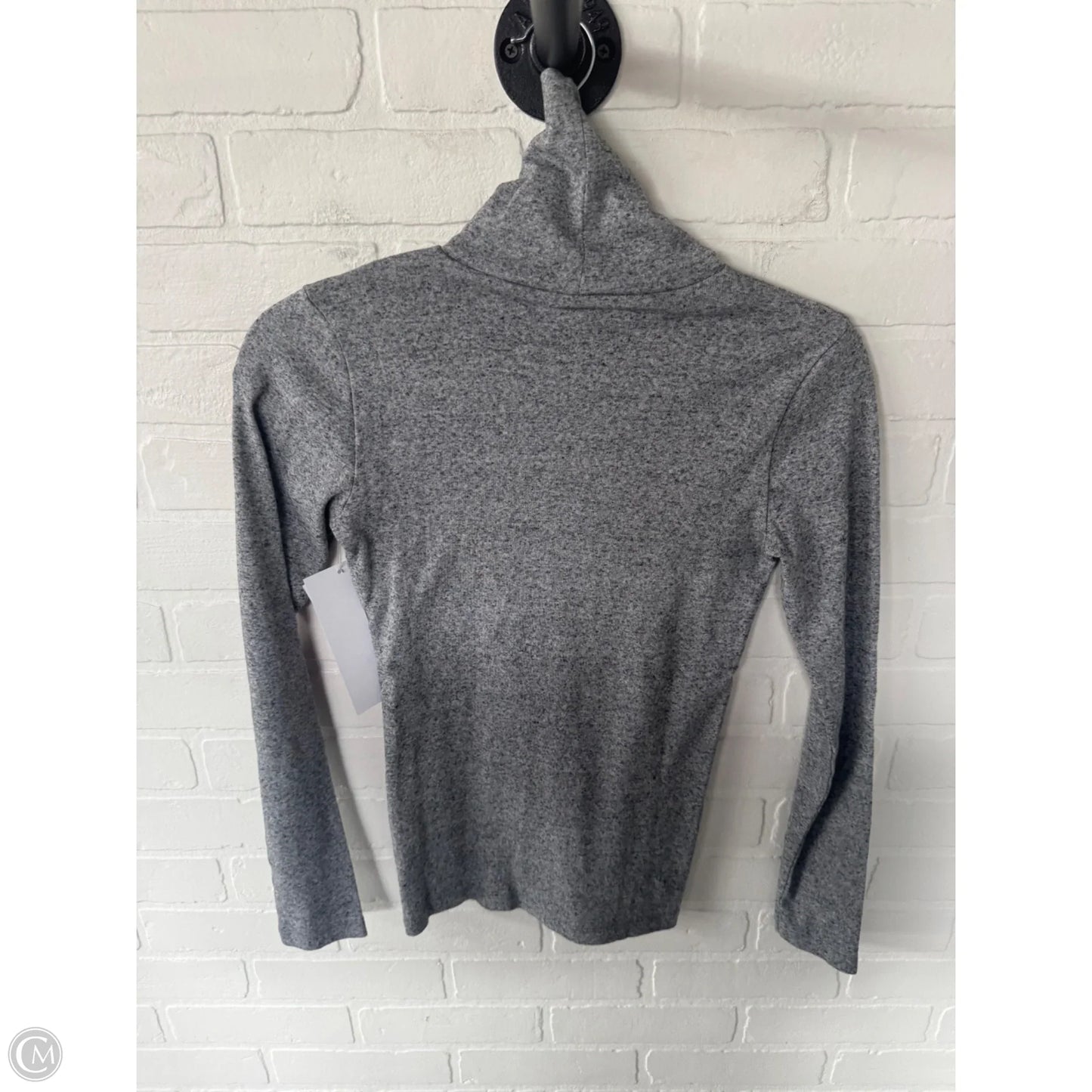 Top Long Sleeve Basic By J. Crew In Grey, Size: Xs