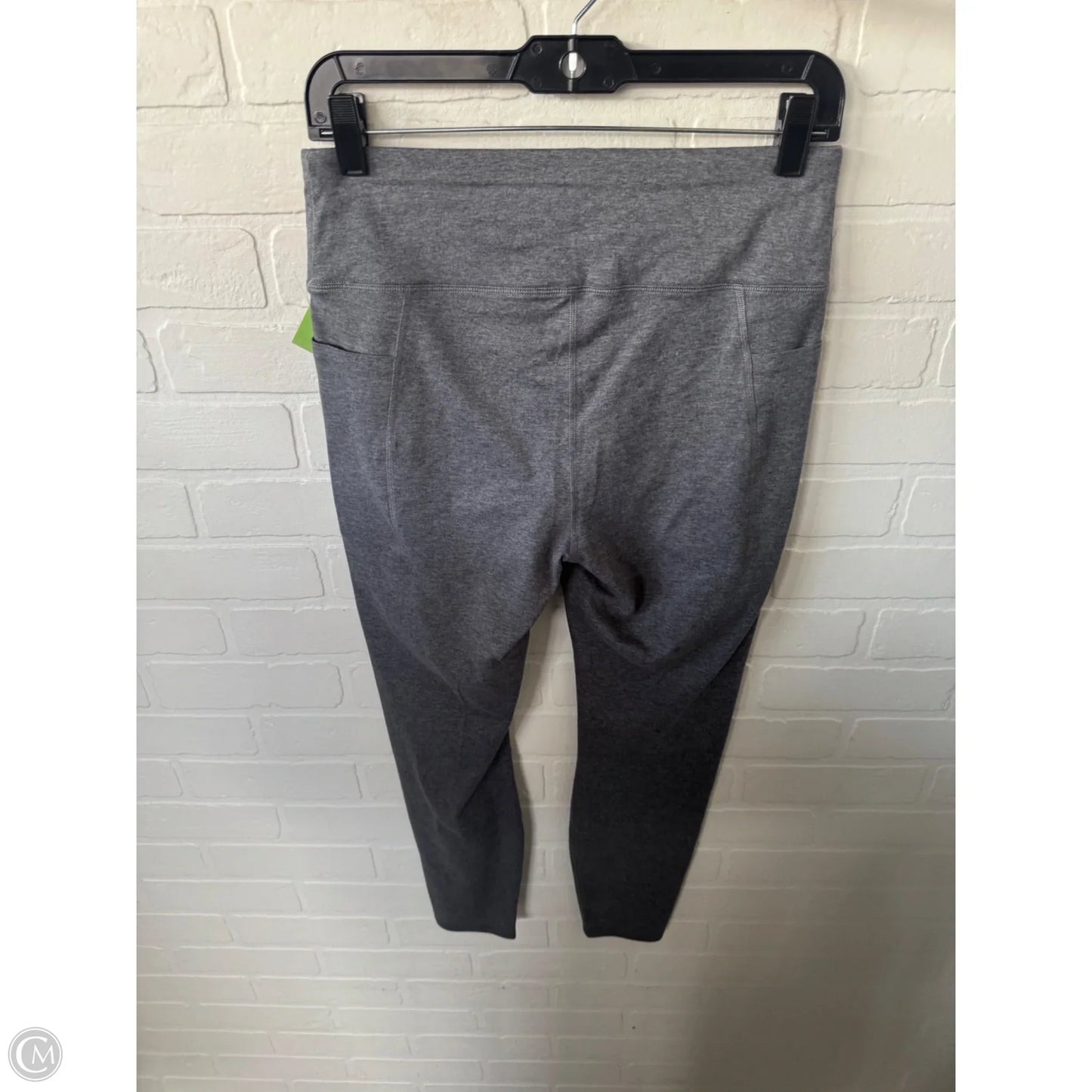 Athletic Leggings By Jockey In Grey, Size: 8