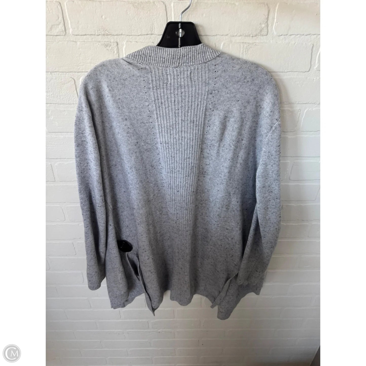 Sweater Cardigan By Lou And Grey In Grey, Size: S
