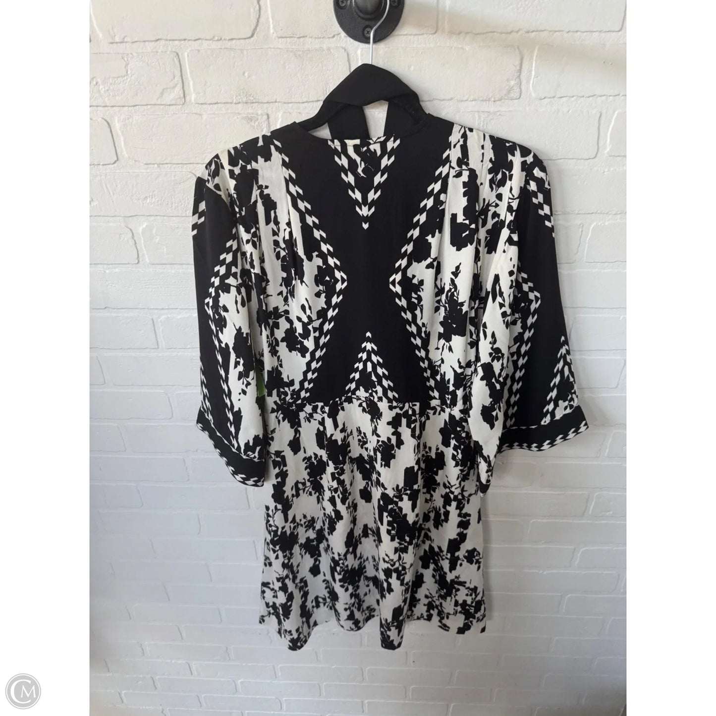 Dress Work By Cabi In Black & White, Size: S