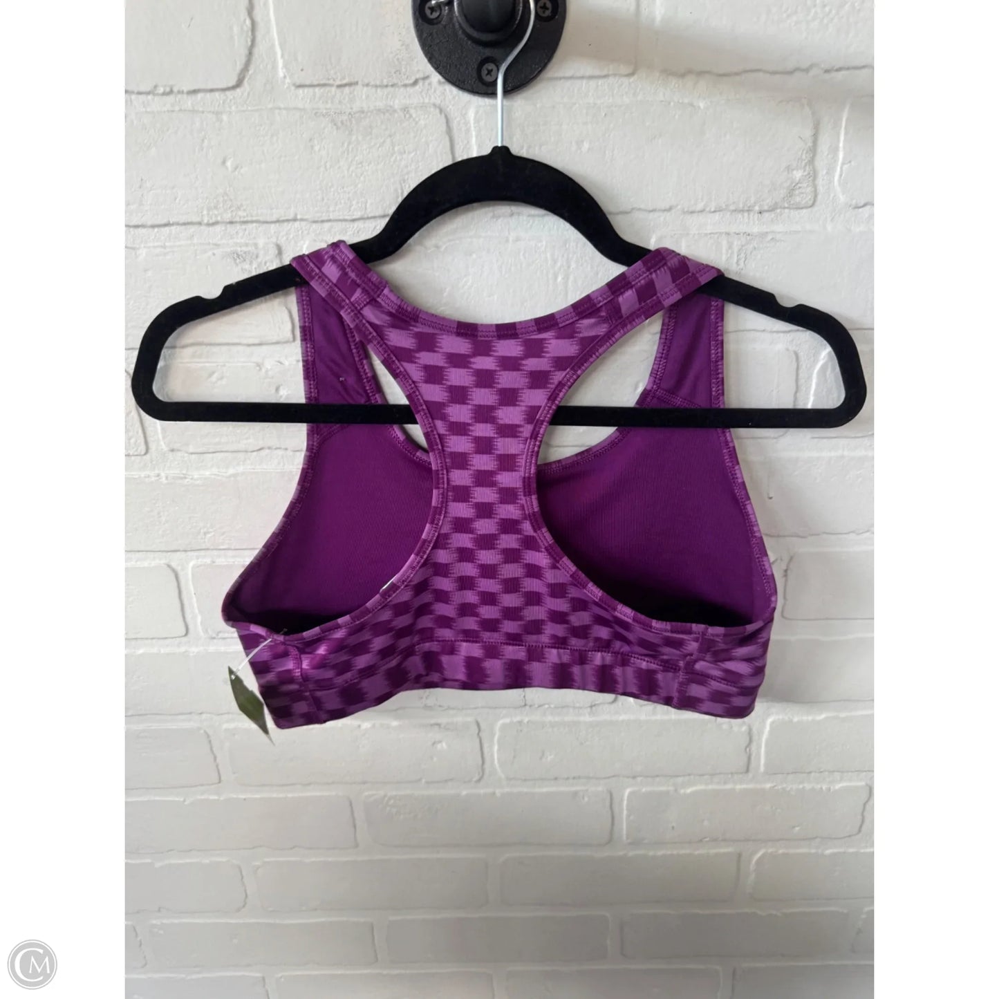 Athletic Bra By Nike In Purple, Size: M