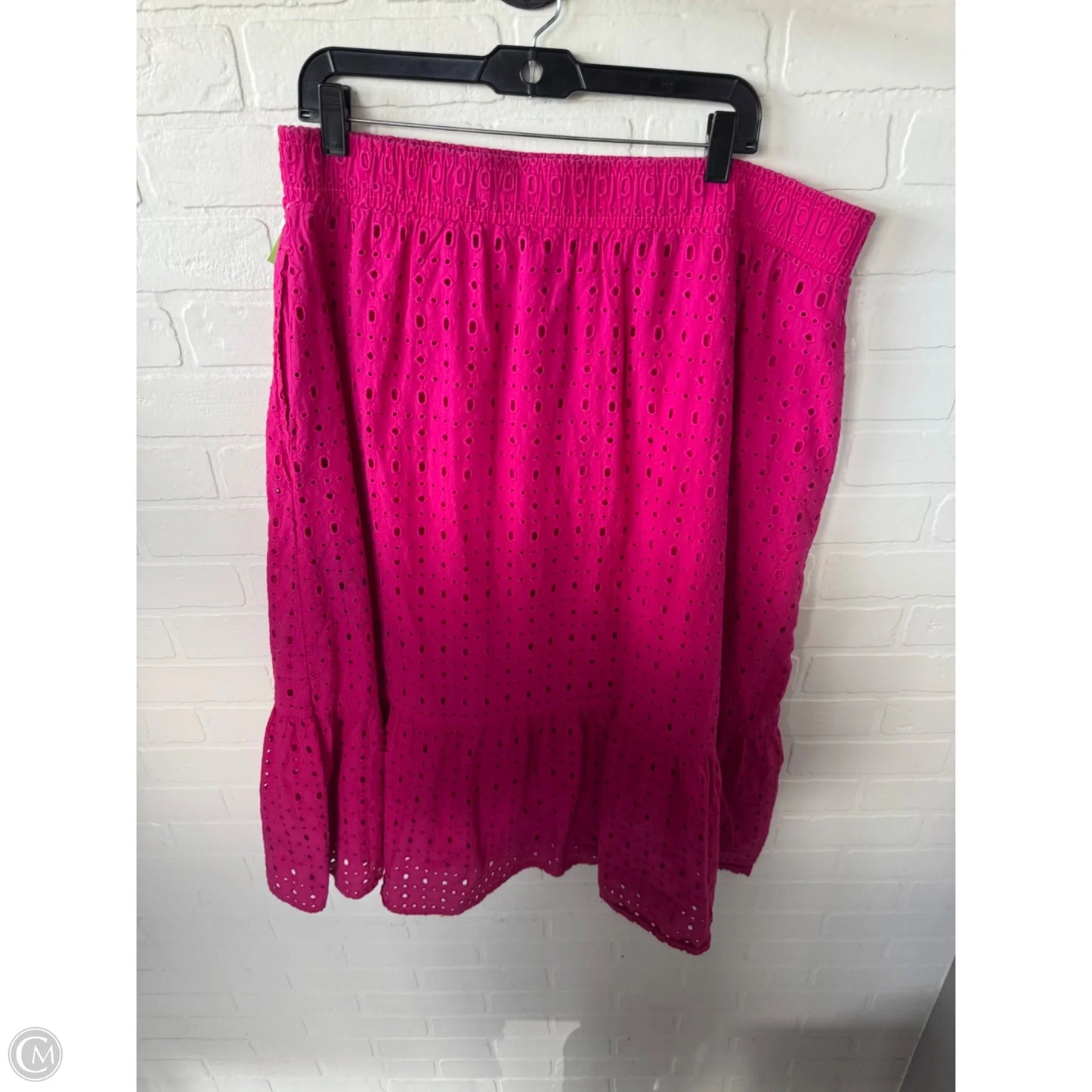 Skirt Maxi By A New Day In Pink, Size: 16