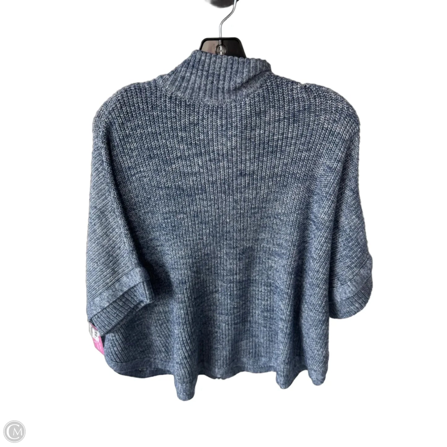 Sweater Cardigan By Chicos In Blue, Size: Osfm