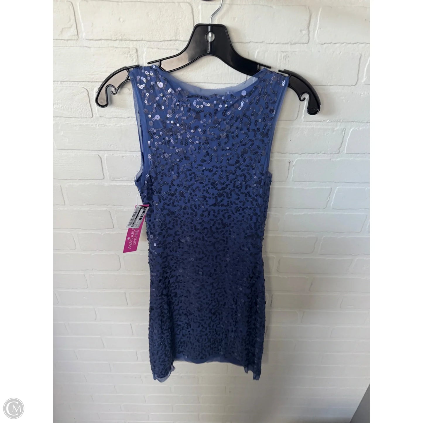 Dress Party Short By Max Studio In Blue, Size: S