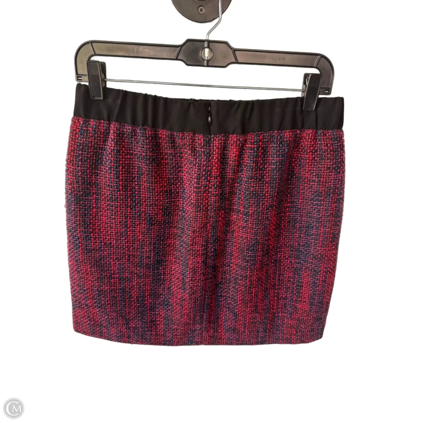 Skirt Mini & Short By Loft In Black & Red, Size: 4