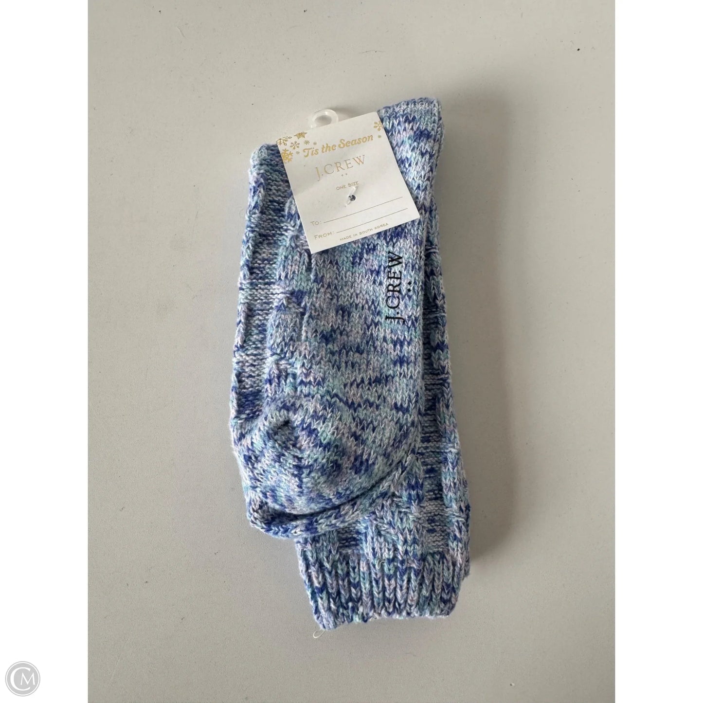 Socks By J. Crew In Blue & Pink, Size: Osfm
