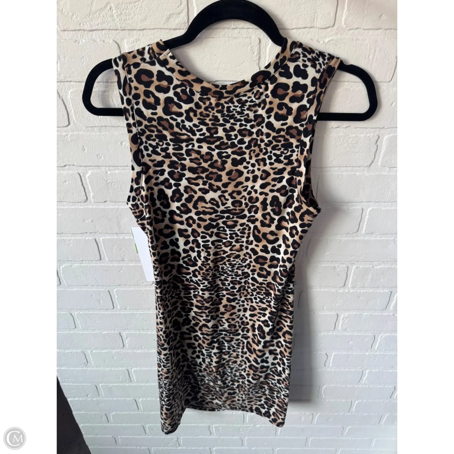 Dress Casual Short By Just Be In Animal Print, Size: M