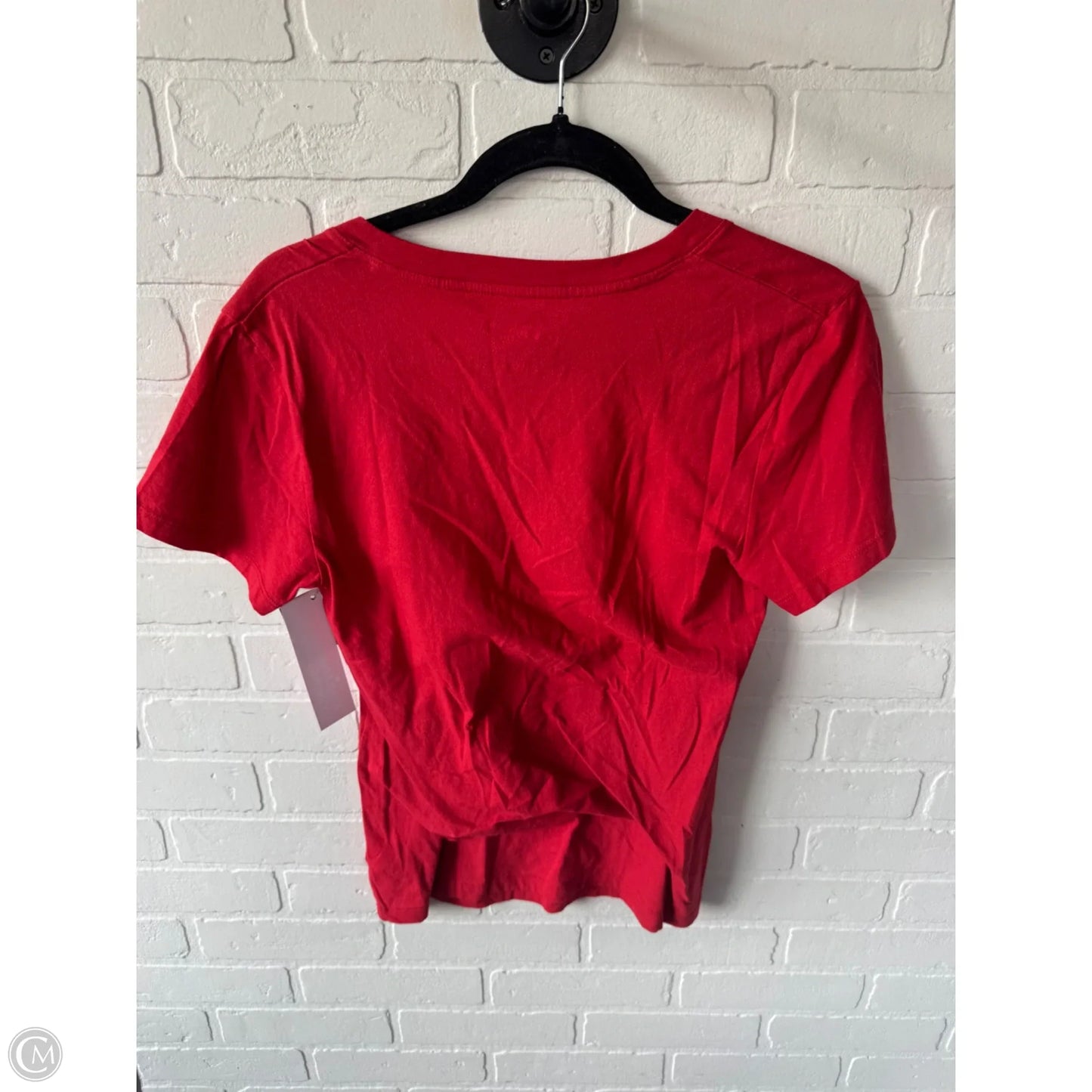 Top Short Sleeve Basic By Universal Thread In Red, Size: Xs