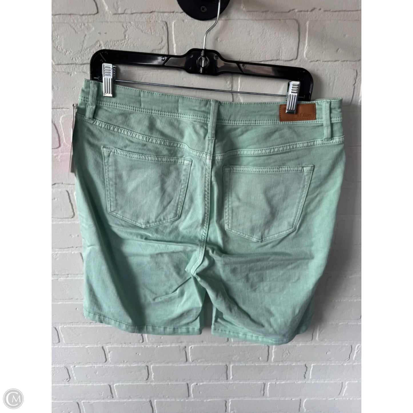 Shorts By Cmc In Green Denim, Size: 12