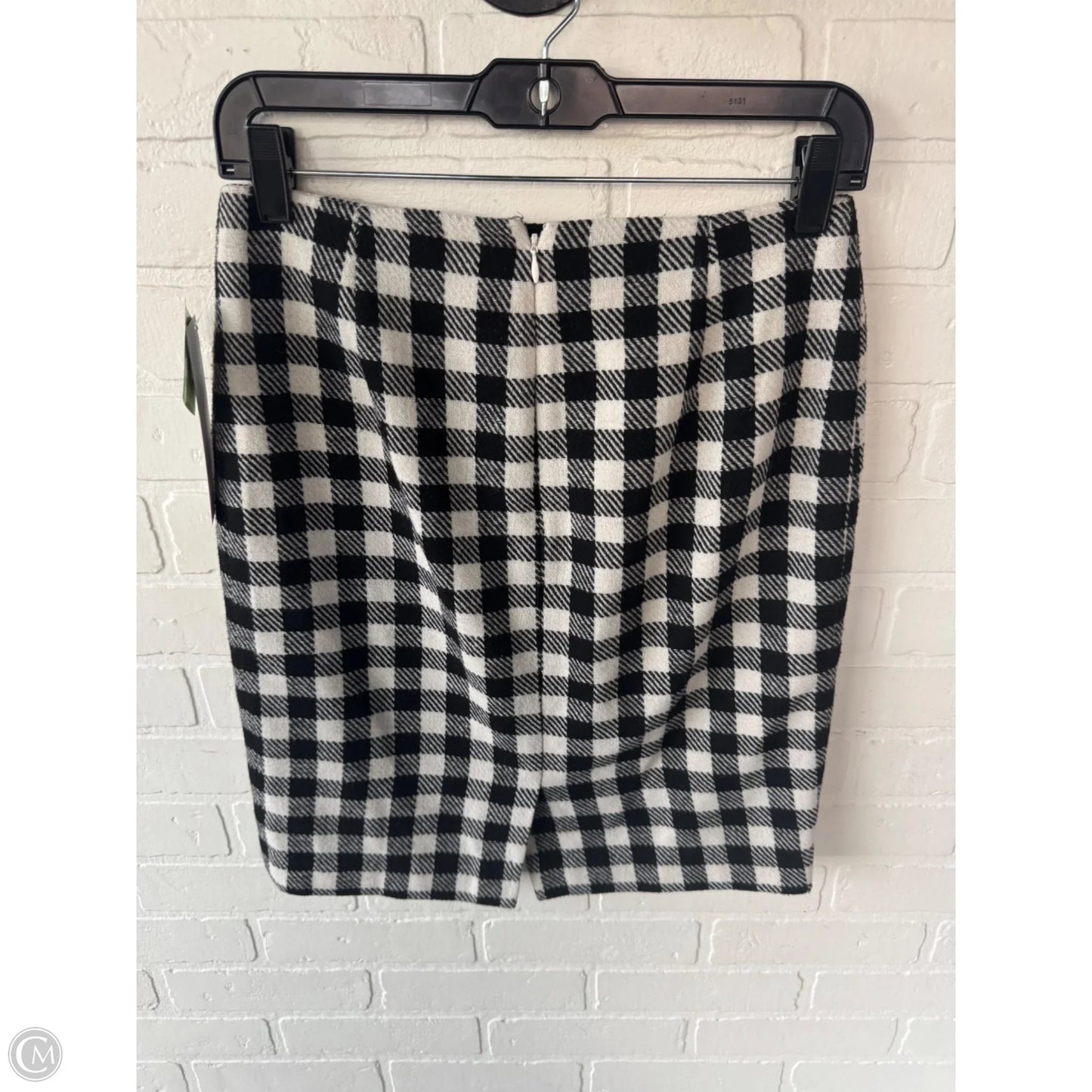 Skirt Mini & Short By Talbots In Black & White, Size: 2p