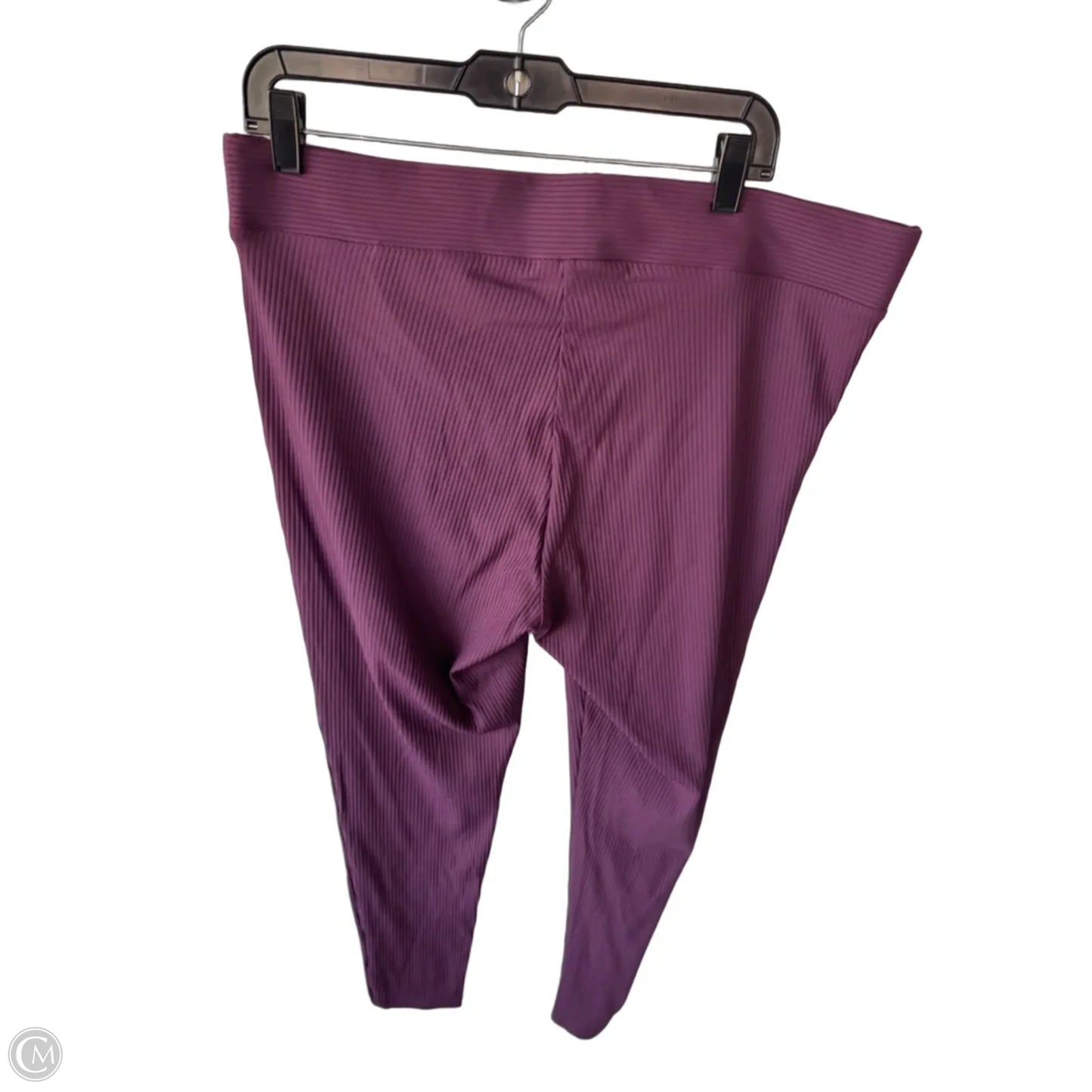 Athletic Leggings By Loft In Purple, Size: 16