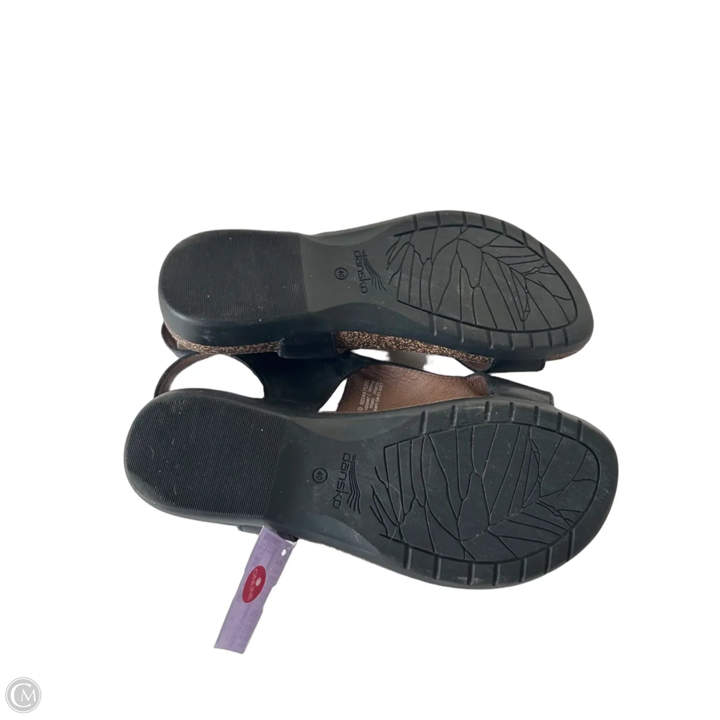 Sandals Flats By Dansko In Black, Size: 9.5