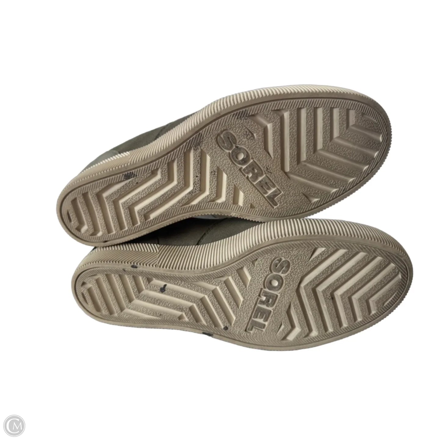 Boots Ankle Flats By Sorel In Green, Size: 8