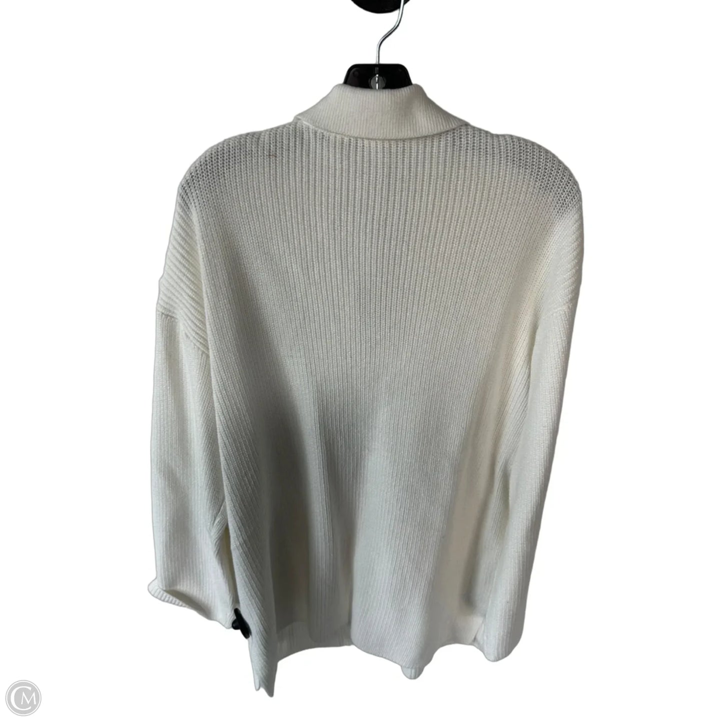 Sweater By Loft In White, Size: Xl