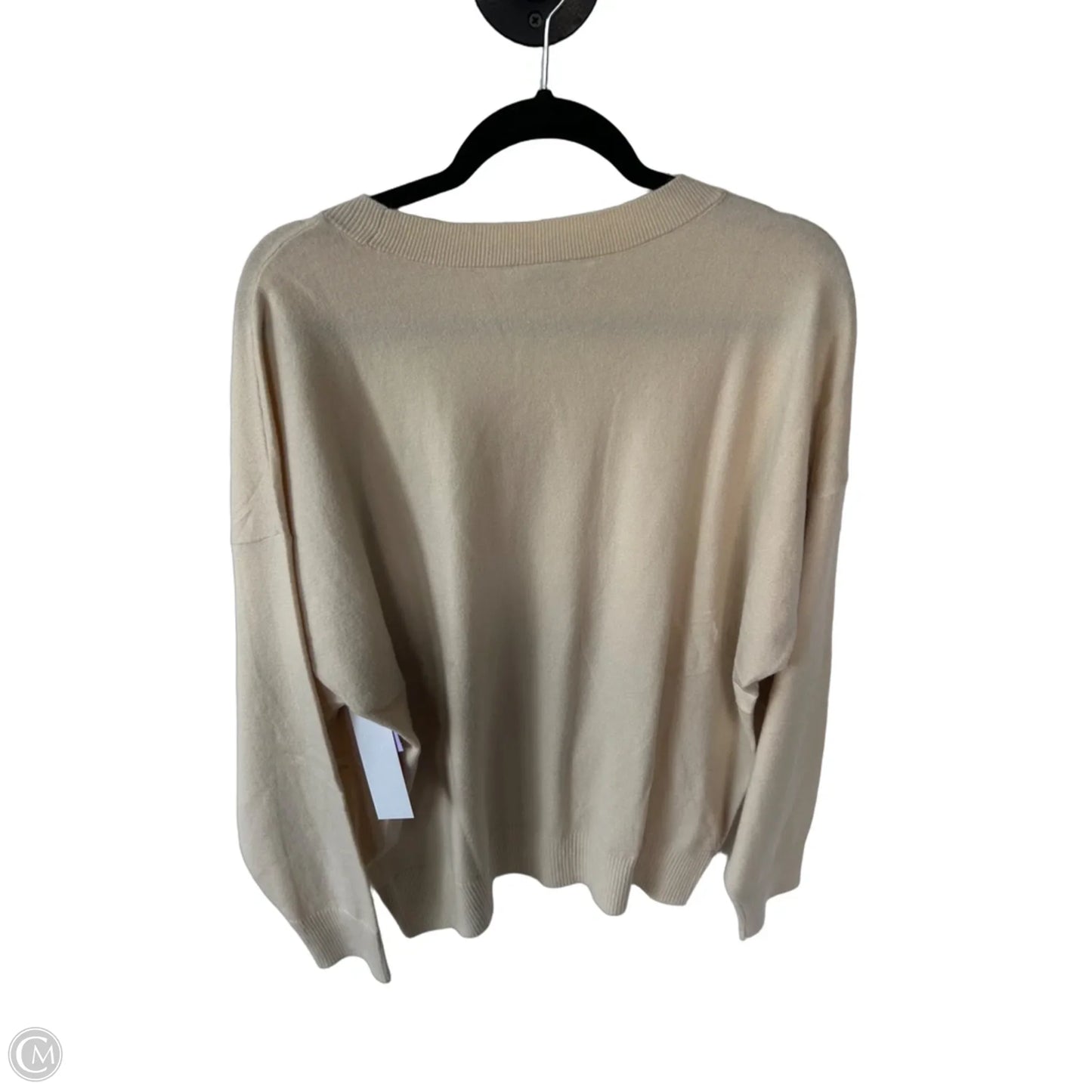 Sweater By Loft In Tan, Size: Xl