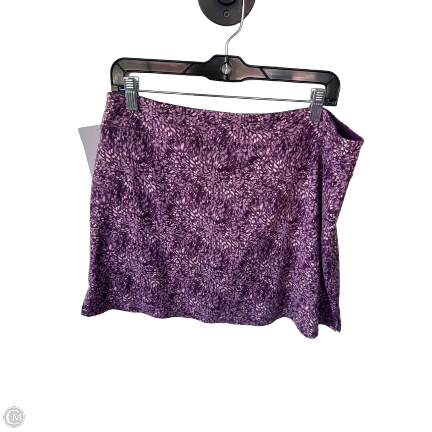 Athletic Skort By Tranquility In Purple, Size: Xl