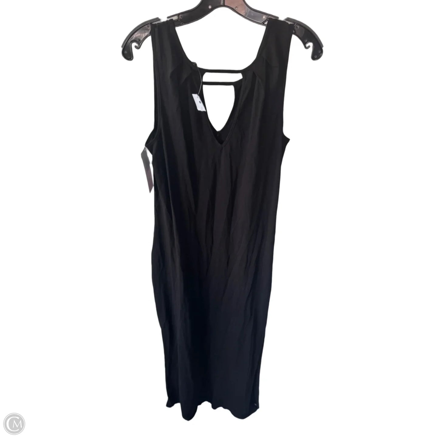Dress Casual Maxi By La Made In Black, Size: L
