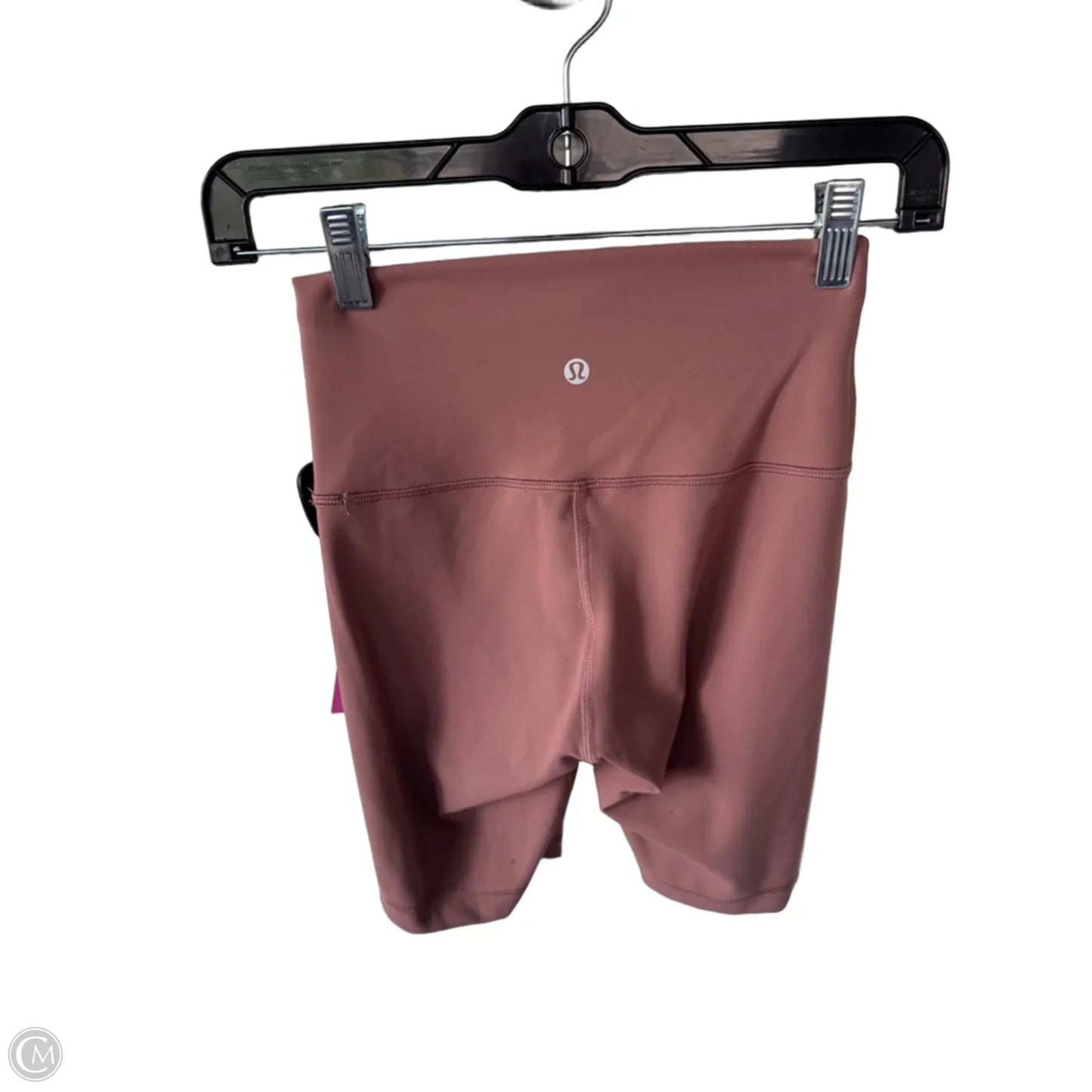 Athletic Shorts By Lululemon In Pink, Size: 4