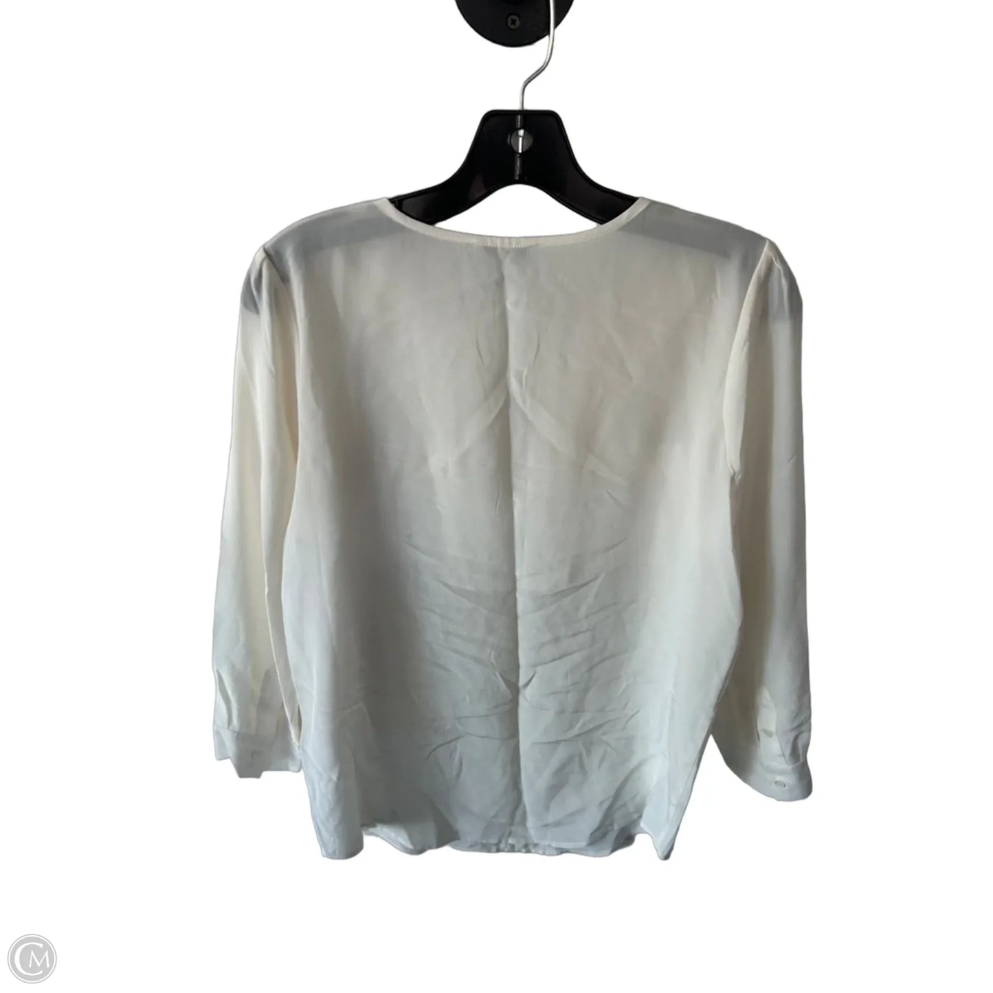 Blouse Long Sleeve By Joie In Cream, Size: Xs