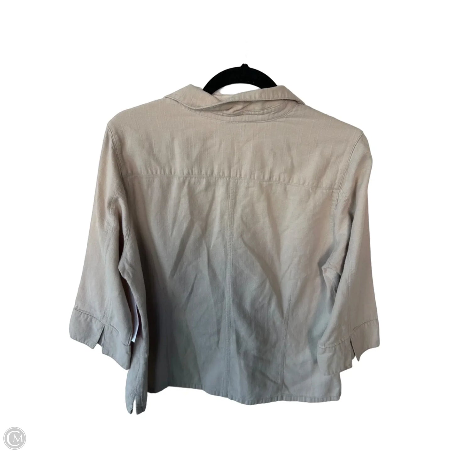 Jacket Shirt By Royal Robbins In Tan, Size: L