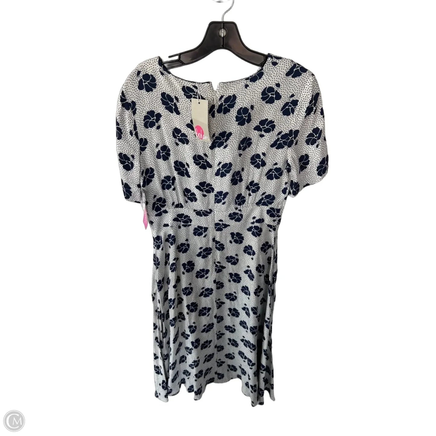 Dress Work By Boden In Blue & White, Size: S