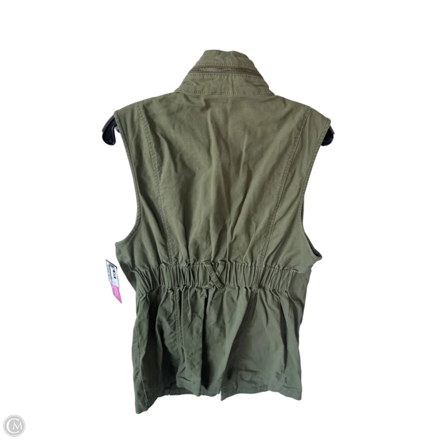 Vest Other By Cabi In Green Denim, Size: M