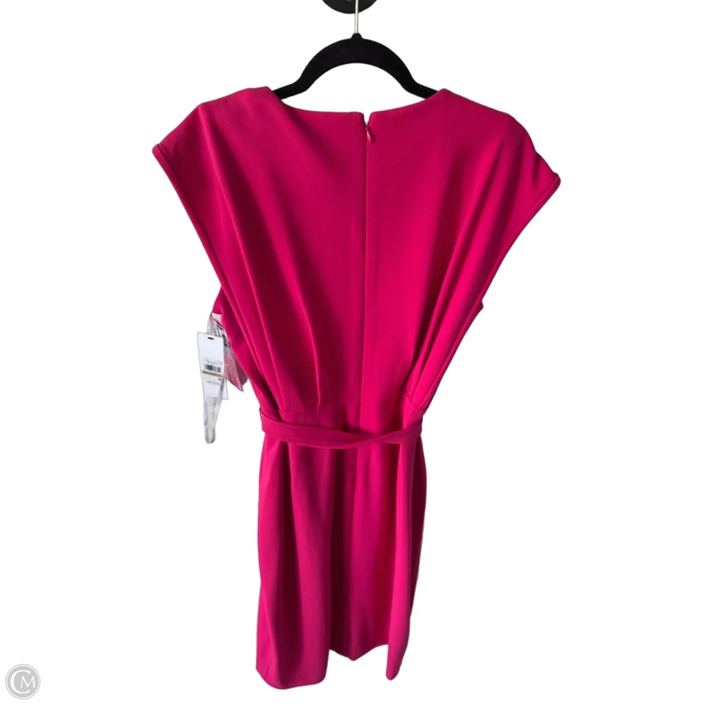 Dress Work By Calvin Klein In Pink, Size: L