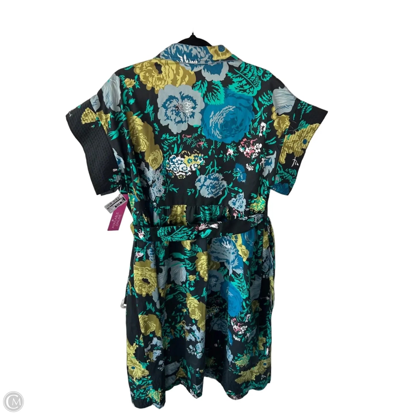 Dress Work By Cmf In Black & Yellow, Size: 2x