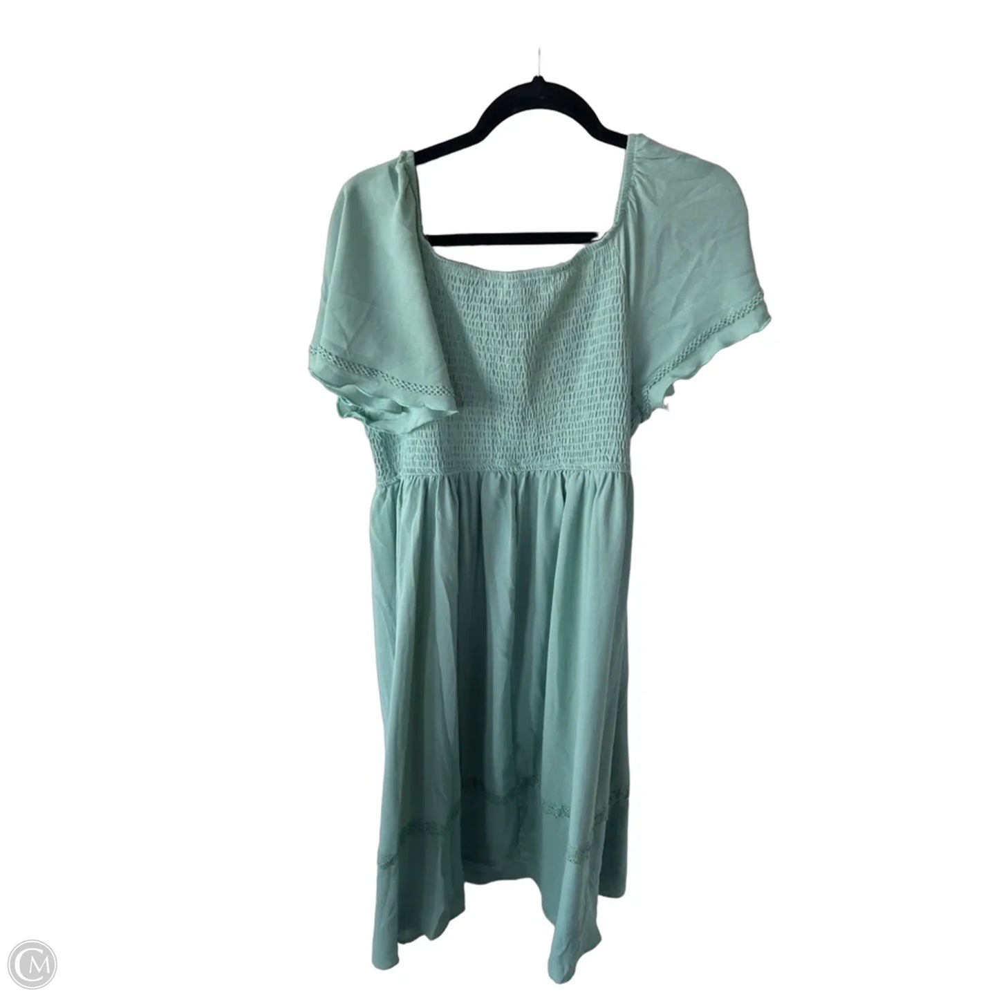 Dress Party Short By Cme In Green, Size: 1x